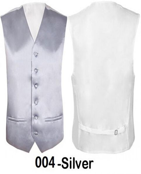 

whole new mens slim fit vest wedding groomsmen silver formal waistcoat groom size 36quot48quot chest available s m  xl 7582463, Black;white