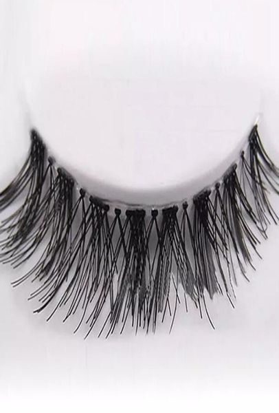 

new 50 pairs lot black natural cross fake false eyelash soft long makeup eye lash extension 9498791