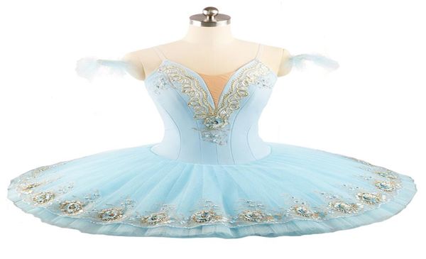 

pale blue ballet tutu for girls professional tutu ballet costume classical tutu pancake dress women competition2063422, Black;red