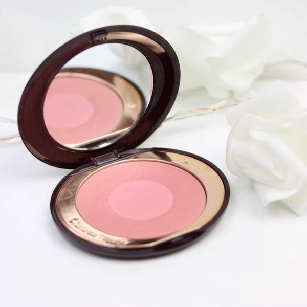 

8g cheek to chic swish & glow blush blusher face powder makeup palette color pillow talk / first love drop delivery