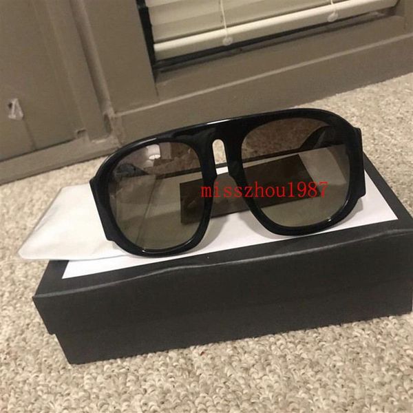 

luxury 0152 brand designer sunglasses for women round summer style rectangle full frame uv protection come with packag308f, White;black