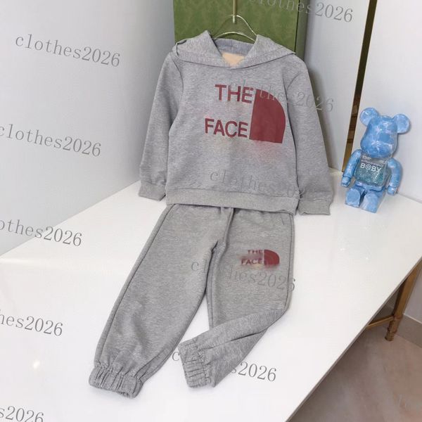 

casual designers kids clothing setsboys girls jacket coat trousers tracksuits long sleeve outdoor children hoodie suit baby sportswear brand, White