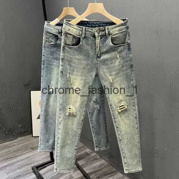 

man jeans designer purple skinny ripped biker slim straight pants stack fashion mens trend brand vintage pant us designer jeans pant purple, Blue