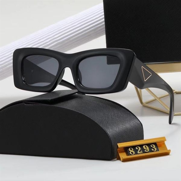 

fashion designer sunglasses for man and woman classic black white cat eye sun glasses outdoor travel beach vacation driving eyewea291y, White;black