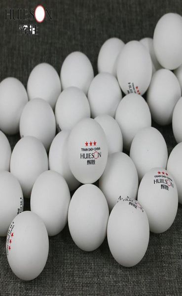 

huieson 100 pcs 3star 40mm 28g table tennis balls ping pong balls for match new material abs plastic table training balls t190927603749
