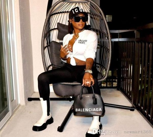 

2022 fall women long sleeve tshirt slim fit tee split lace up print cardigan sxl8536725, White