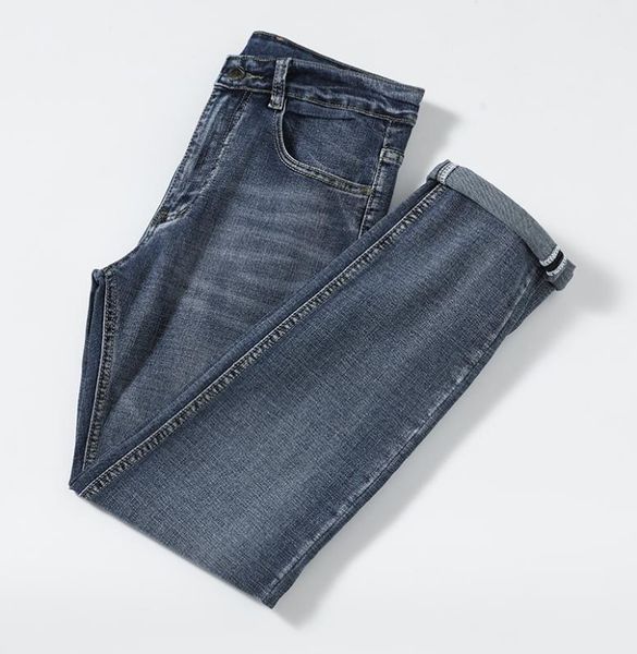 

new style mens designer pencil jeans slimleg denim pants fashion club clothing for male hip hop skinny jeans us eu size 29405573321, Blue