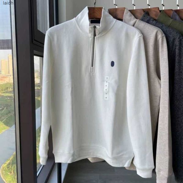 

mens hoodies sweatshirts designer men sweater zip half hoodie loose horse jackets polo clothig asian laurensjrj8, Black