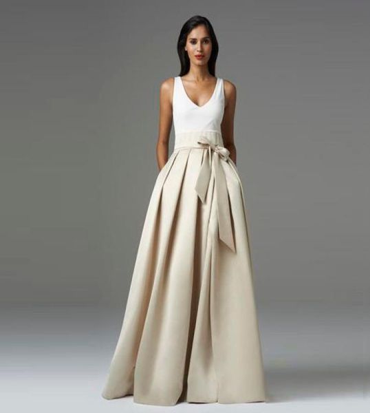 

noble ivory maxi skirts a link pleated chic invisible zipper floor length skirts 2016 custom made formal party long skirts8284377, Black