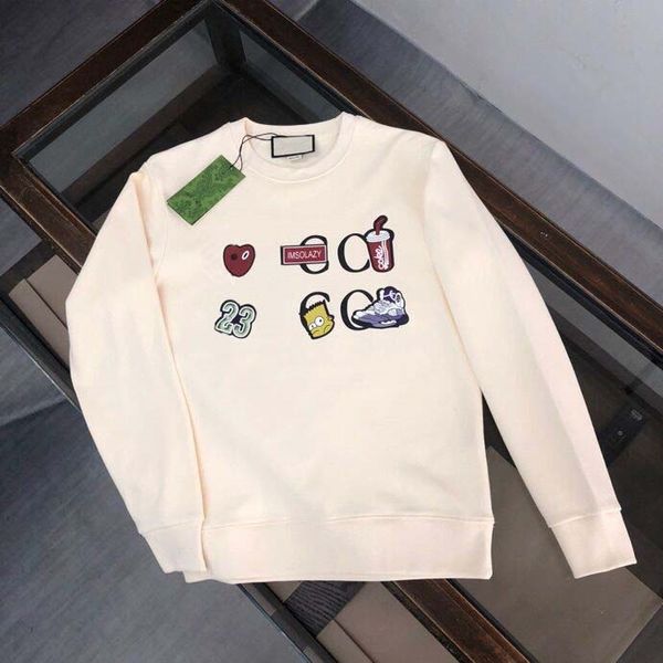 

2023s autumn and winter new sweatshirt letter printing youth sunshine loose version of men and women v1c524, Black;brown