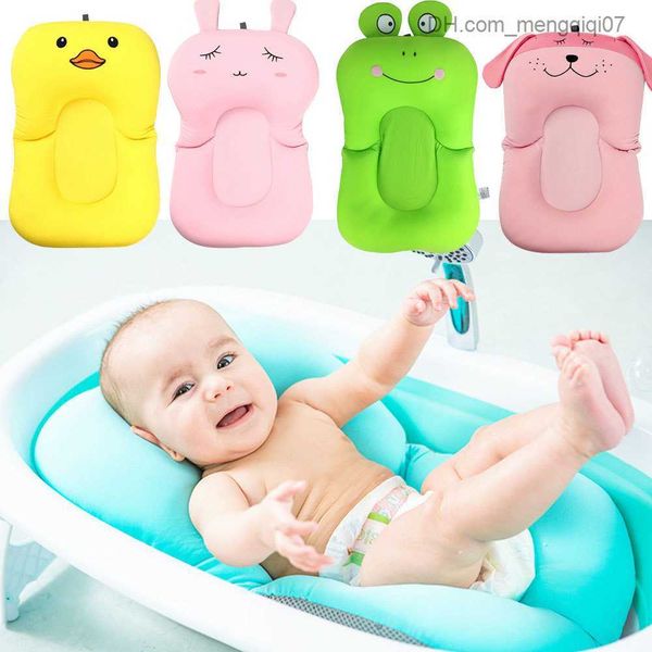 

bathing tubs seats baby shower portable air cushion bed cute baby shower mat anti slip bathtub mat newborn safety bathtub seat support z2308