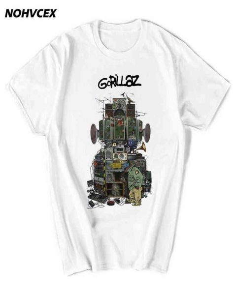 

gorillaz multi boomboxes shirt g1224012345678910118900864, White;black