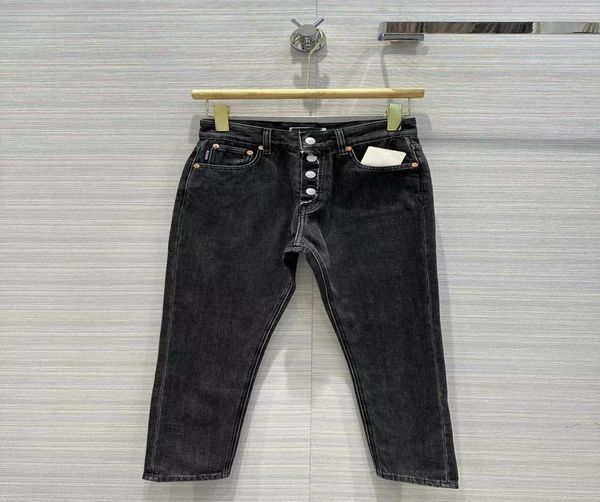 

milan runway jeans 2023 new spring fashion designer pencil pants brand same style luxury women039s jeans 110858511753, Blue