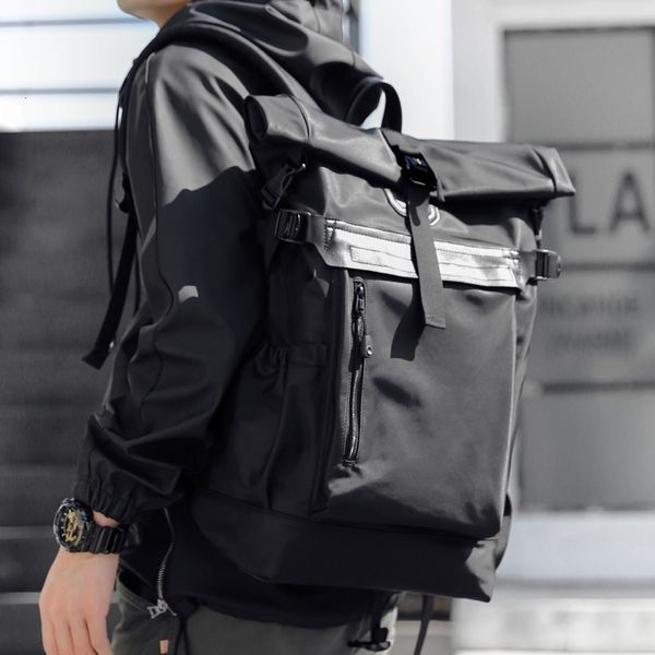 

school bags rolling tearresistant backpack hiking sport rucksack causal hasp for men 230817
