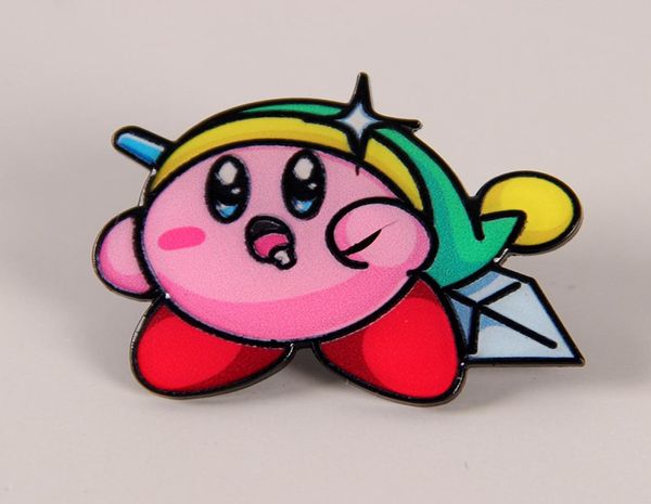 

cute anime movies games hard enamel pins collect metal cartoon brooch backpack hat bag collar lapel badges women fashion jewelry g8467863, Blue