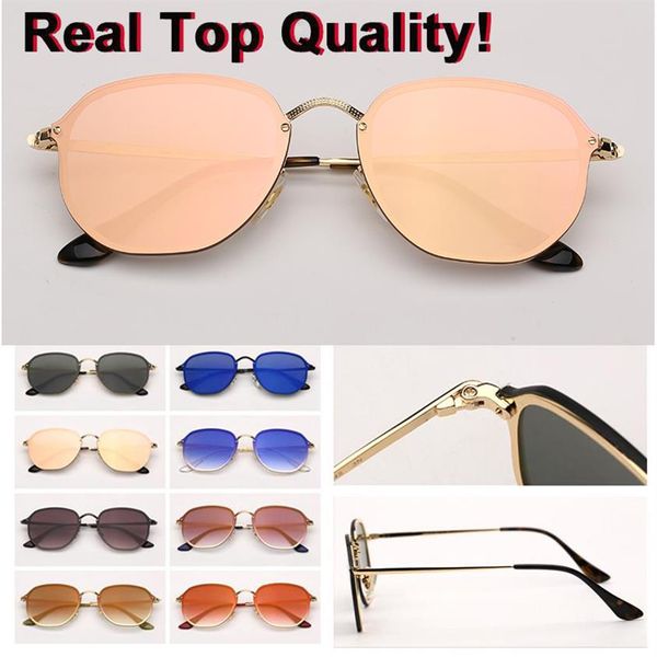 

blaze designer sunglasses square metal real quality brand sunglasses uv protection gafas for women man with leather case 58mm3140, White;black