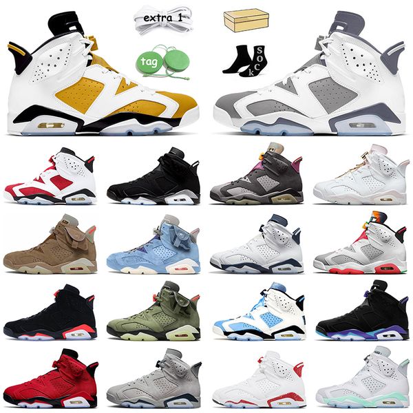 

6s jumpman 6 basketball shoes women mens cool grey aqua reverse oreo yellow ochre black cat georgetown platform sports original sneakers tra
