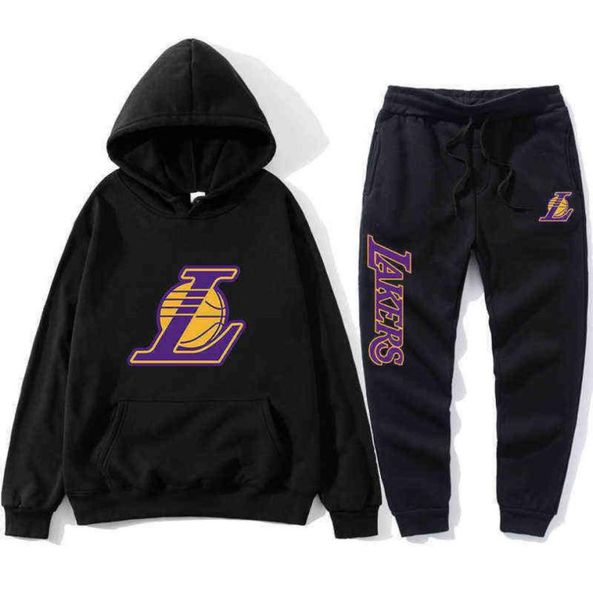 

men039s tracksuits autumn winter fashion men039s women039s sports suits team printing hoodie set couples tracksuit hooded1019471, Gray