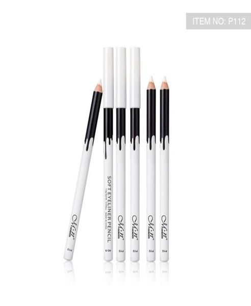 

menow p112 12 piecesbox makeup silky wood cosmetic white soft eyeliner pencil makeup highlighter pencil5901183