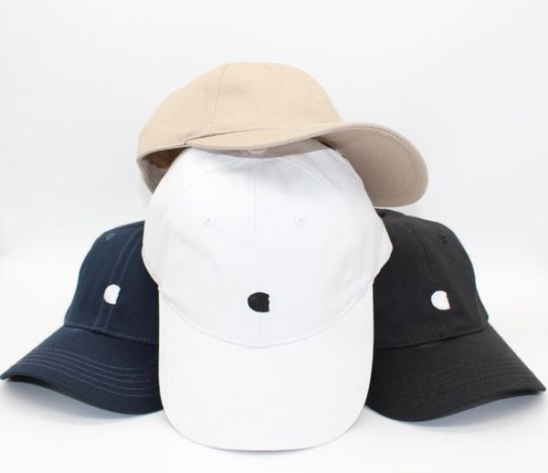 

2023 new outdoor sports fashion for both men and women classic baseball net cap snapback hat retro female male letter baseball cap carhart3, Black;white