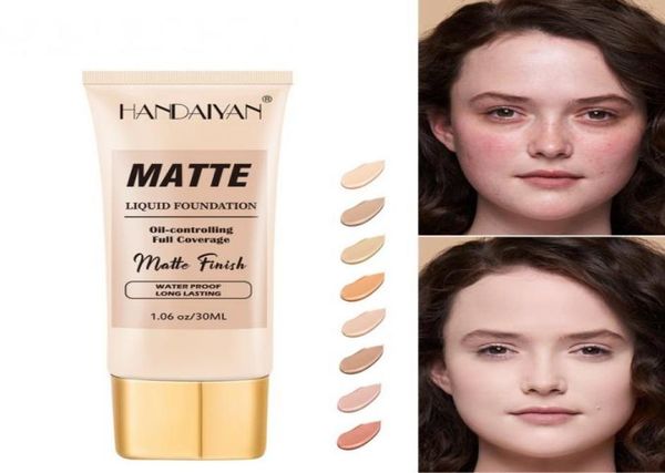 

handaiyan forward the foundation makeup liquid matte finish waterproof longlasting oilcontrolling full coverage 30ml moisturizer5578372