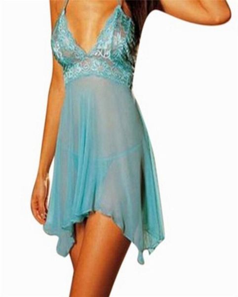 

women lingerie lace dress underwear babydoll sleepweargstriblbd1154802, Red;black