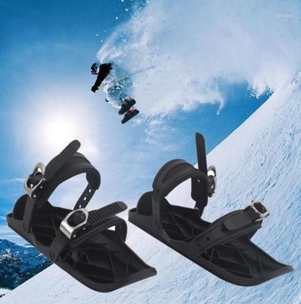 

2020 outdoor skiing mini sled snow board ski boots ski shoes combine skates with skis g216418294