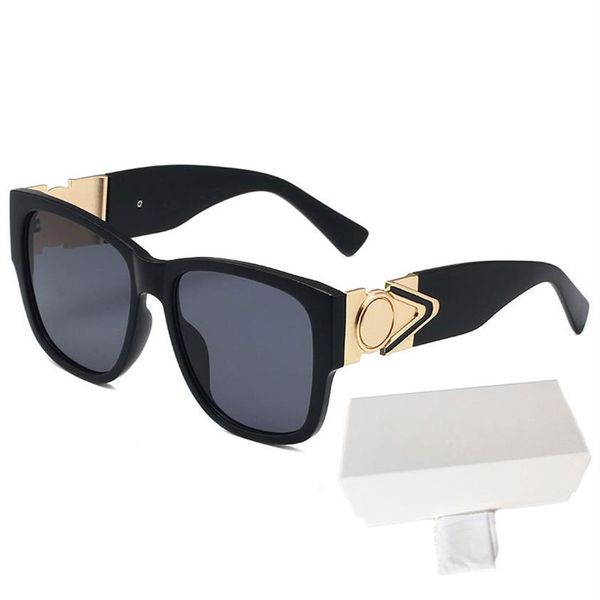 

brand womans sunglasses luxury mens sun glasses 9928 uv protection men designer eyeglass gradient metal hinge fashion249e, White;black