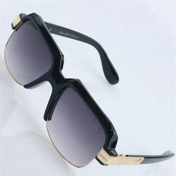 

fashion men women brand design metal lens uv400 metal sun glasses mod607 woman men sunglasses only sunglasses3009, White;black