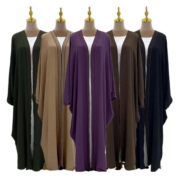 

women long dress fashion cardigan plus size dresses, Black