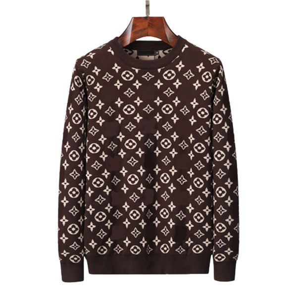 

men's fashion casual sweater 2023 new autumn warm men's 61, Black