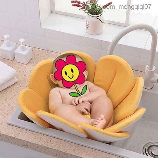 

bathing tubs seats baby shower chair newborn shower pad flower shaped shower pad multifunctional shower basin sink shower pad lb436 z230817
