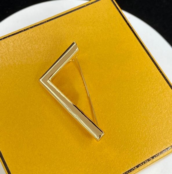 

womens designer diamonds brooch fashion gold letters brooch jewelry accessory pins womens luxury brooches brand golden brosche pin6613744, Gray