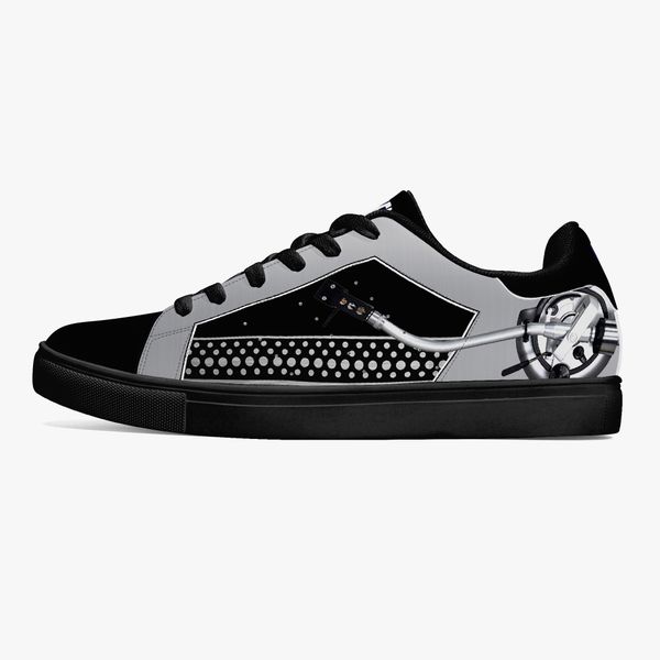 

classic black cool casual shoes low cut shoes