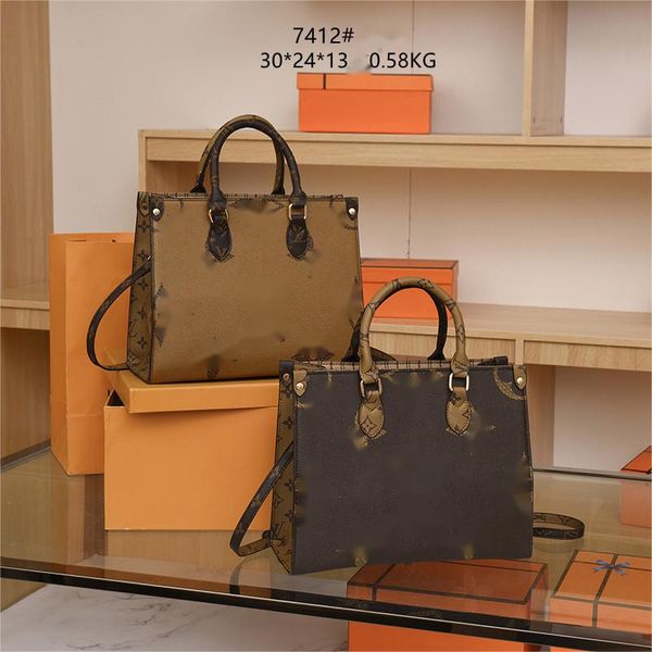 

designer bag brand classic high capacity tote bag one shoulder diagonal straddle bag