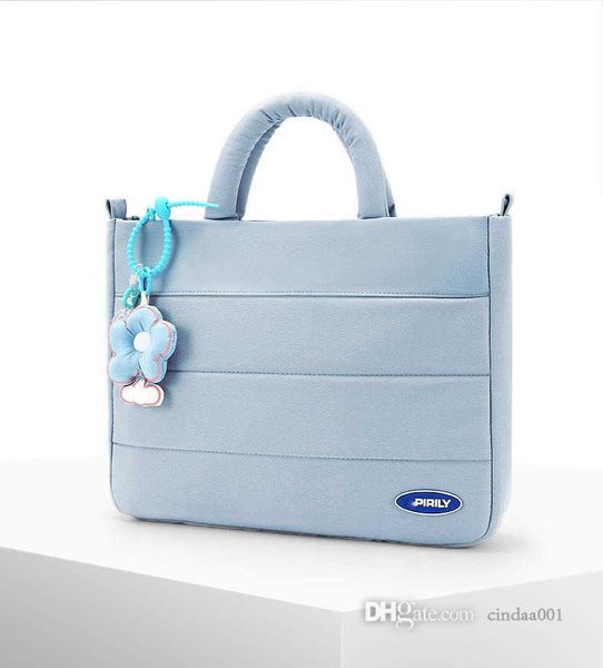 

lapcomputer bag internet celebrity large capacity student leisure womens bag outdoor portable cute pendant tote bags