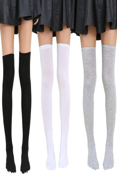 

whole women socks stockings warm thigh high over the knee socks long cotton stockings medias stockings medias5615194, Black;white
