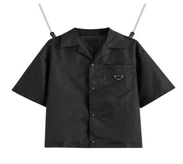 

mens t shirts polos leisure brand blouses short sleeve shirt classic inverted loose imported highquality nylon tooling summer 894872, White;black