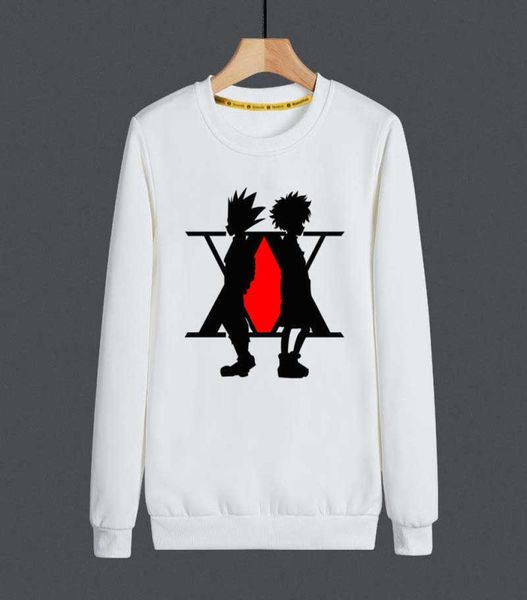 

hunter x hunter hoodies gon css kurapika men sweatshirt tracksuit anime harajuku casual killua zoldyck hooded x06105703663, Black