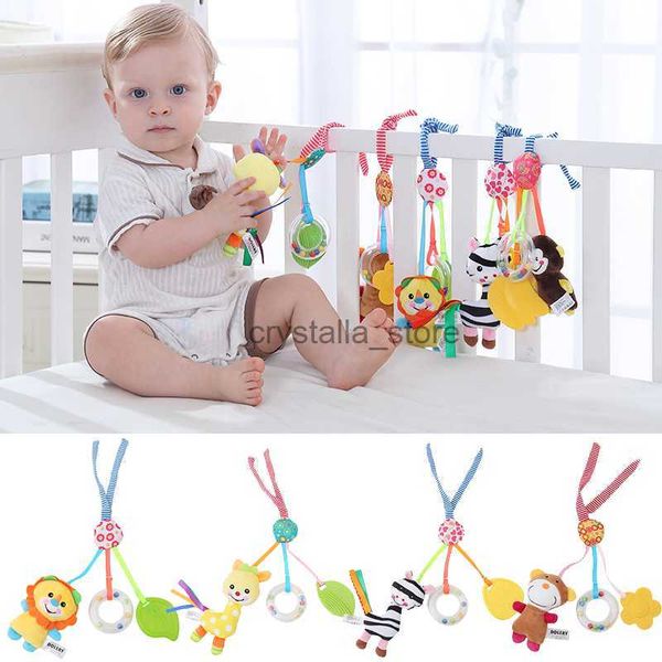

infant toys stroller baby toy bed wind chimes rattles clip baby carriage crib stroller hanging baby toys 0-12 months gift hkd230817
