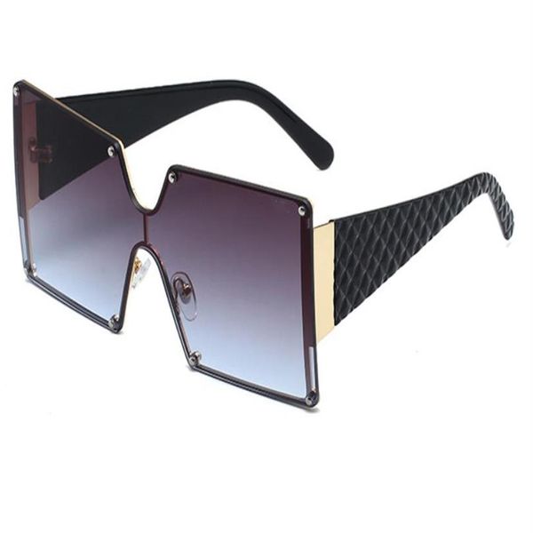 

2020 fashion french classic sunglasses for men and women 0218 eyeglasses shades mirror big square sun glasses uv driving eyewear285i, White;black