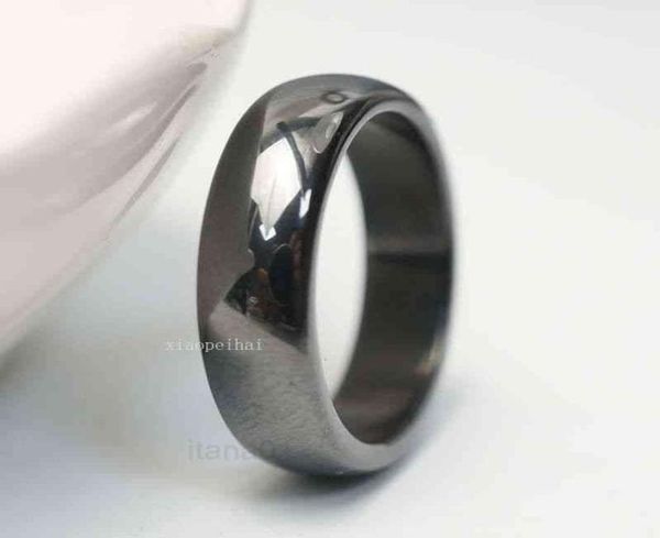 

magnetic hematite ringschakra stone rings01234567899666899, Silver