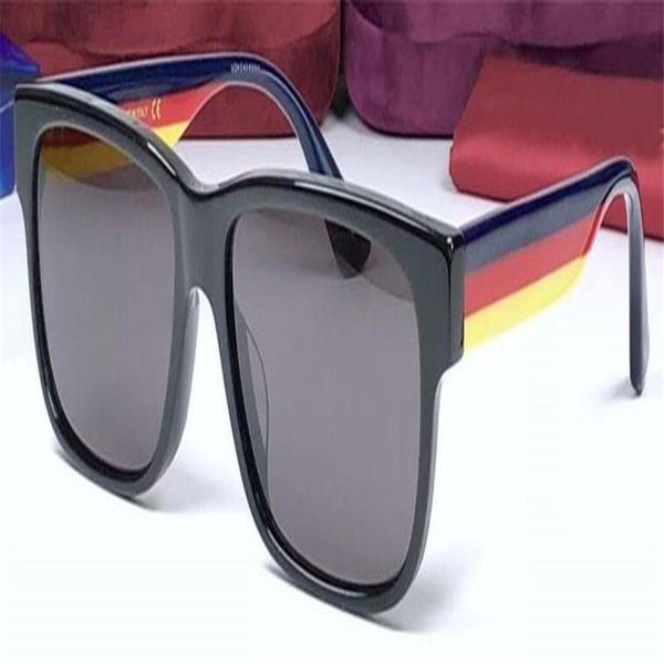 

luxury-2018 new fashion designer sunglasses 0340 small square frame uv400 outdoor protection eyewear noble simple styl277e, White;black