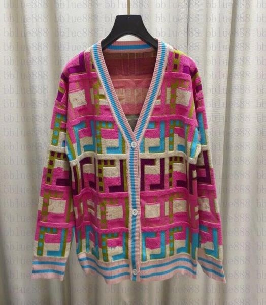 

22 women039s sweaters knitted vneck singlebreasted cardigan sweater color threedimensional heavy industry 12094562368, White;black