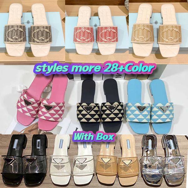 

embroidered fabric slides slippers black beige multicolor embroidery mules womens home flip flops casual sandals summer leather flat slide r