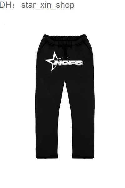 

nofs tracksuit mens tracksuits selling explosions nofs pattern printed trousers men y2k punk harajuku gothic hiphop wideleg slim pants stree, Gray