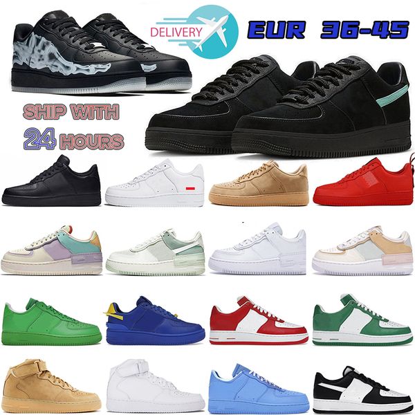 

high design versions air pure white classic low small white shoes for men high wheat macaron shoes for women, Black