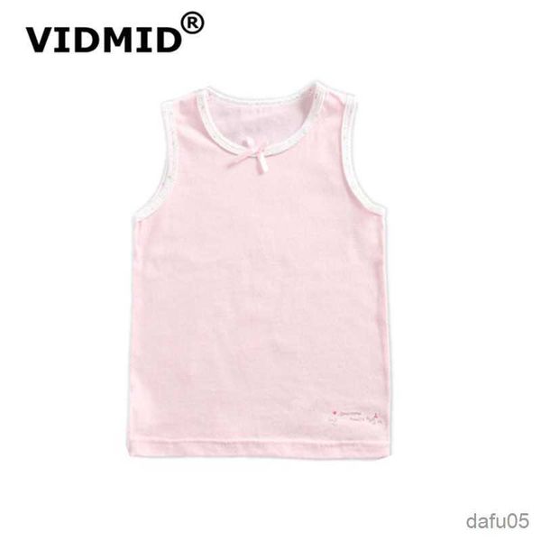 

tank vidmid baby girls sleeveless tanks vests kids cotton lace flowers clothes baby girls children's clothing tees shirt 4095 04 r2308, Blue
