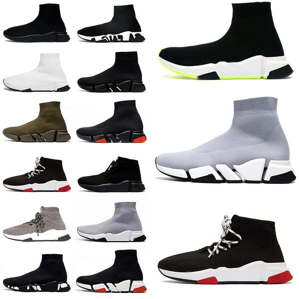 

sock shoes designer men casual shoes womens speed trainer socks boot speeds shoe runners runner sneakers knit women 2.0 walking black white, White;red