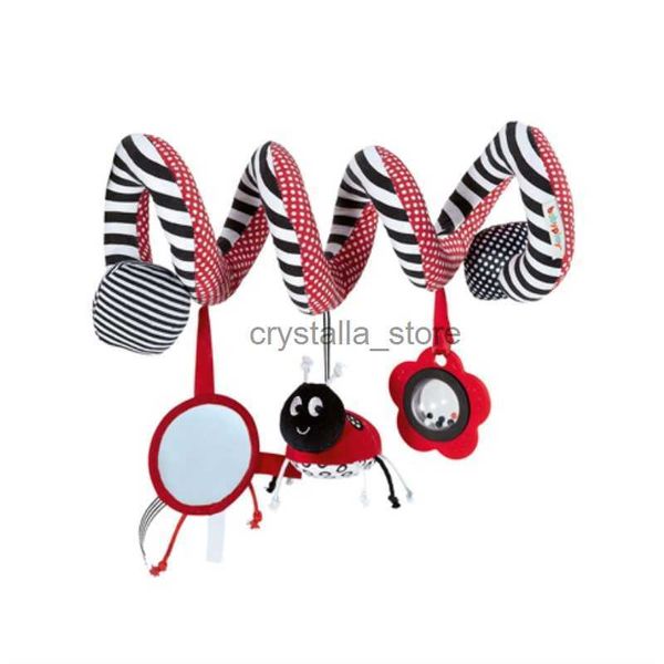 

cute infant babyplay baby toys activity spiral bed stroller toy set hanging bell crib rattle toys for baby hkd230817